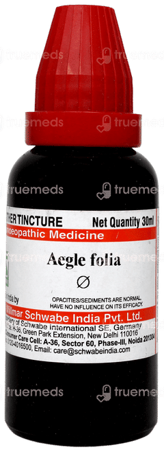 Dr Willmar Schwabe Aegle Folia Q Mother Tincture 30ml Dr Willmar Schwabe Aegle Folia Q Mother Tincture 30ml
