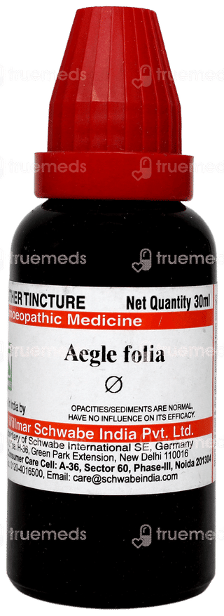 Dr Willmar Schwabe Aegle Folia Q Mother Tincture 30ml