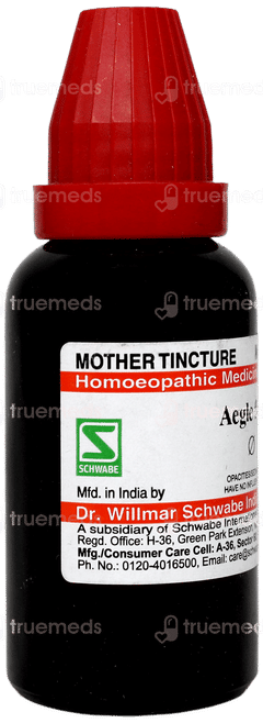 Dr Willmar Schwabe Aegle Folia Q Mother Tincture 30ml Dr Willmar Schwabe Aegle Folia Q Mother Tincture 30ml