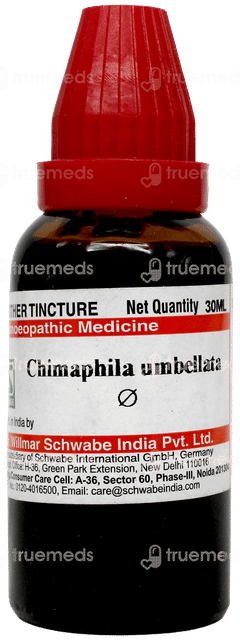 Dr Willmar Schwabe Chimaphila Umbellata Q Mother Tincture 30ml Dr Willmar Schwabe Chimaphila Umbellata Q Mother Tincture 30ml