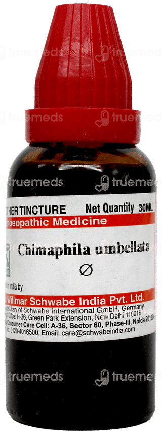 Dr Willmar Schwabe Chimaphila Umbellata Q Mother Tincture 30ml