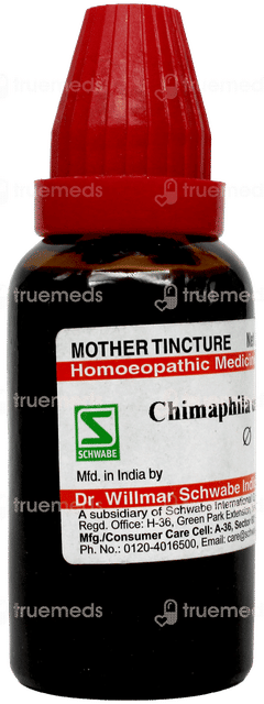 Dr Willmar Schwabe Chimaphila Umbellata Q Mother Tincture 30ml
