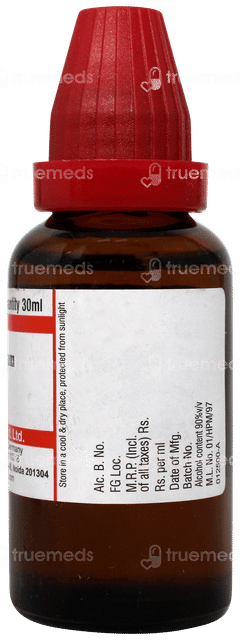 Dr Willmar Schwabe Acidum Uricum 30 Ch Dilution 30 ML