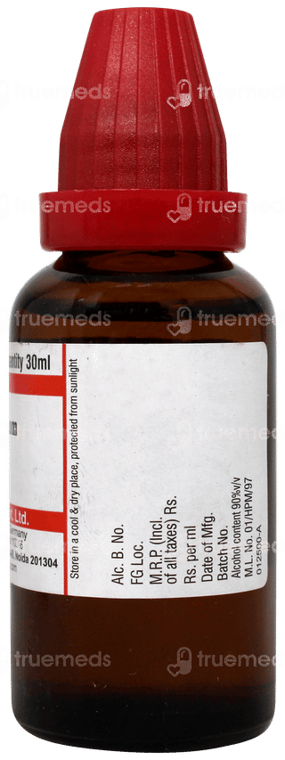 Dr Willmar Schwabe Acidum Uricum 30 Ch Dilution 30 ML