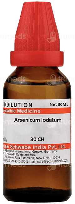 Dr Willmar Schwabe Arsenicum Iodatum 30 Ch Dilution 30 Ml