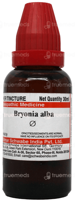 Dr Willmar Schwabe Bryonia Alba Q Mother Tincture 30ml