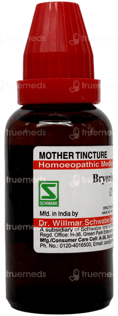 Dr Willmar Schwabe Bryonia Alba Q Mother Tincture 30ml Dr Willmar Schwabe Bryonia Alba Q Mother Tincture 30ml