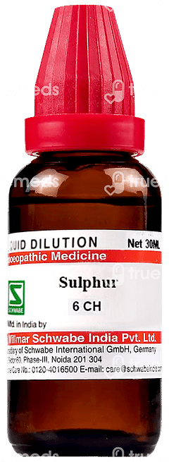Dr Willmar Schwabe Sulphur 6ch Dilution 30ml Dr Willmar Schwabe Sulphur 6ch Dilution 30ml