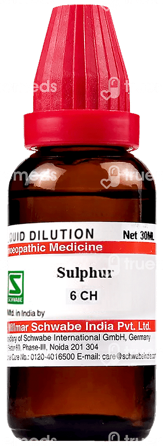 Dr Willmar Schwabe Sulphur 6 Ch Dilution 30 ML