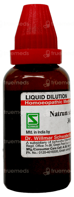 Dr Willmar Schwabe Natrum Sulphuricum 30ch Dilution 30ml