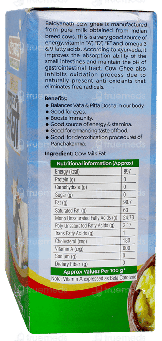 Baidyanath Premium Cow Desi Ghee 1 L