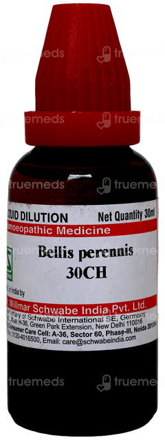 Dr Willmar Schwabe Bellis Perennis 30ch Dilution 30ml Dr Willmar Schwabe Bellis Perennis 30ch Dilution 30ml