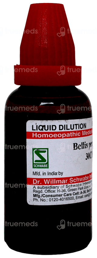 Dr Willmar Schwabe Bellis Perennis 30ch Dilution 30ml