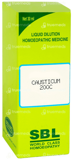 Sbl Causticum 200ch Dilution 30ml Sbl Causticum 200ch Dilution 30ml