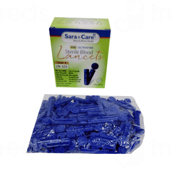 Sara+care Ln 101 Ultrafine Sterile Blood Lancets 100