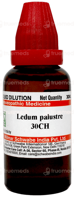 Dr Willmar Schwabe Ledum Palustre 30ch Dilution 30ml
