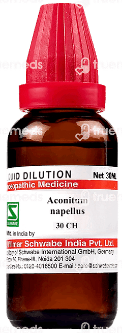 Dr Willmar Aconitum Napellus 30 Ch Dilution 30ml