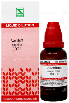Dr Willmar Schwabe Aconitum Napellus 30Ch Dilution 30Ml