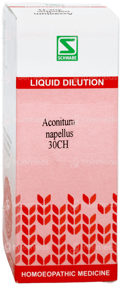 Dr Willmar Schwabe Aconitum Napellus 30Ch Dilution 30Ml