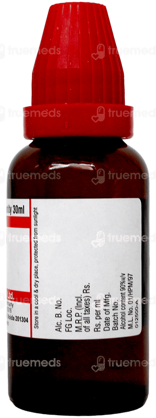 Dr Willmar Schwabe Aconitum Napellus 30Ch Dilution 30Ml