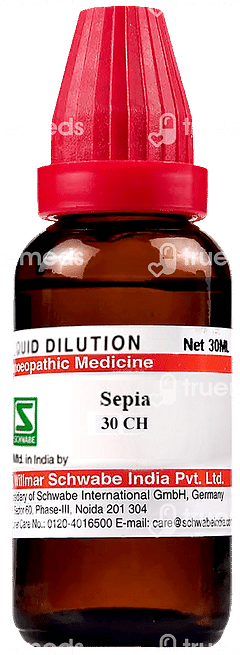 Dr Willmar Sepia 30ch Dilution 30ml Dr Willmar Sepia 30ch Dilution 30ml