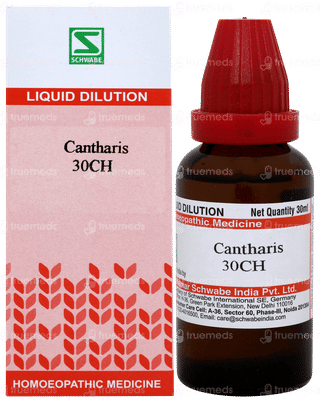 Dr Willmar Schwabe Cantharis 30ch Dilution 30ml