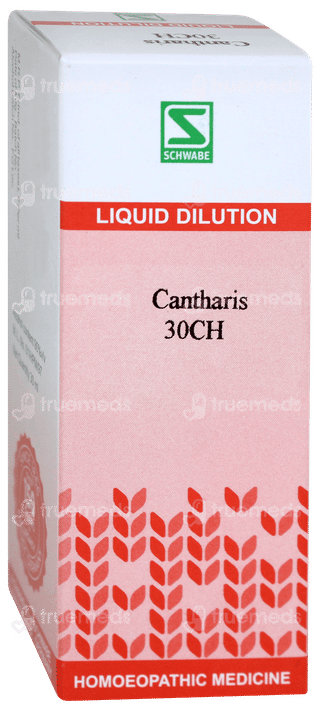 Dr Willmar Schwabe Cantharis 30ch Dilution 30ml