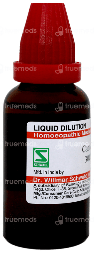Dr Willmar Schwabe Cantharis 30ch Dilution 30ml