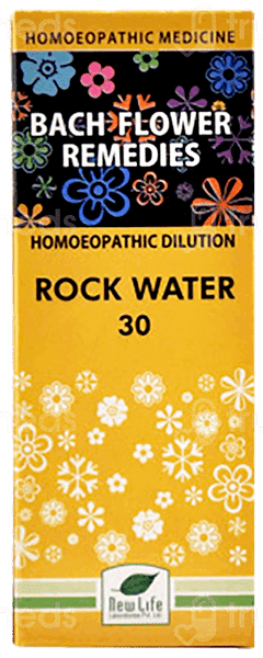 New Life Bach Flower Rock Water 30 Dilution 30 Ml New Life Bach Flower Rock Water 30 Dilution 30 Ml