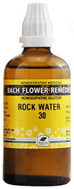New Life Bach Flower Rock Water 30 Dilution 30 Ml