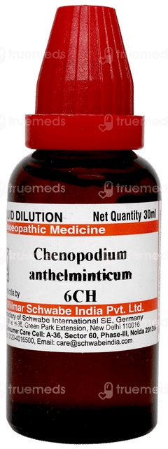 Dr Willmar Chenopodium Anthelminticum 6 CH Dilution 30 ML Dr Willmar Chenopodium Anthelminticum 6 CH Dilution 30 ML