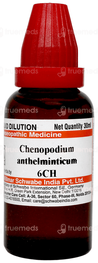 Dr Willmar Chenopodium Anthelminticum 6 CH Dilution 30 ML