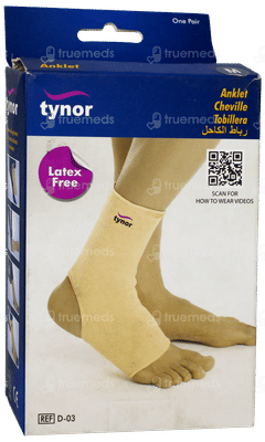Tynor D 03 Medium Size Anklet Pair 1 Tynor D 03 Medium Size Anklet Pair 1