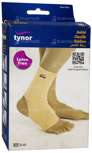 Tynor D 03 Medium Size Anklet Pair 1