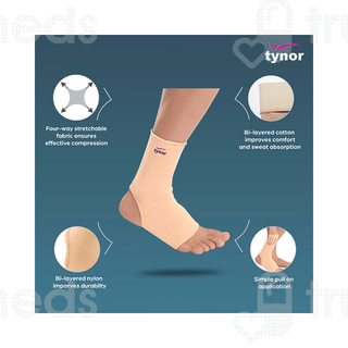 Tynor D 03 Medium Size Anklet Pair 1