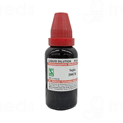 Dr Willmar Schwabe Sepia 200ch Dilution 30ml