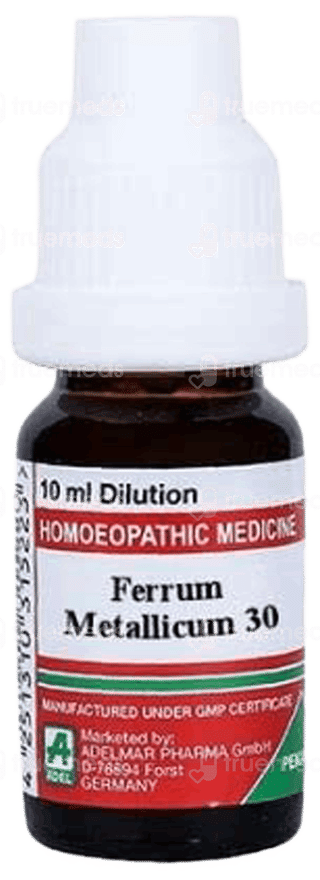 Adel Ferrum Metallicum 30 Dilution 10Ml