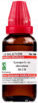 Dr Willmar Lycopodium Clavatum 30 Ch Dilution 30 ML