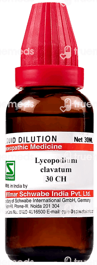 Dr Willmar Lycopodium Clavatum 30 Ch Dilution 30 ML
