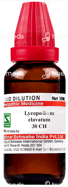 Dr Willmar Lycopodium Clavatum 30ch Dilution 30ml Dr Willmar Lycopodium Clavatum 30ch Dilution 30ml