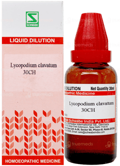 Dr Willmar Schwabe Lycopodium Clavatum 30Ch Dilution 30Ml