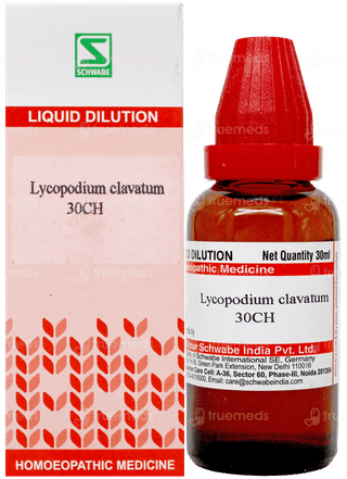 Dr Willmar Schwabe Lycopodium Clavatum 30Ch Dilution 30Ml