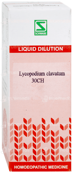 Dr Willmar Schwabe Lycopodium Clavatum 30Ch Dilution 30Ml