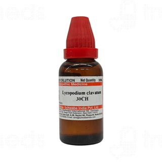 Dr Willmar Schwabe Lycopodium Clavatum 30ch Dilution 30ml
