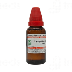 Dr Willmar Schwabe Lycopodium Clavatum 30ch Dilution 30ml