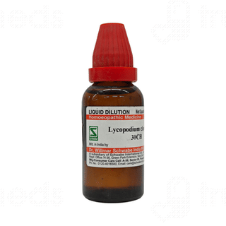Dr Willmar Schwabe Lycopodium Clavatum 30ch Dilution 30ml