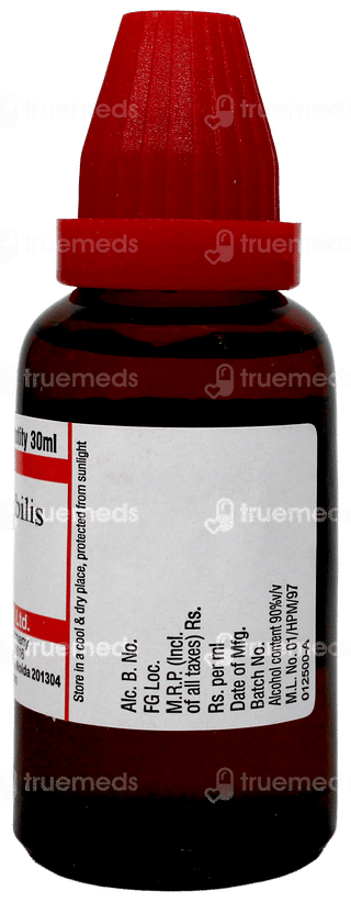 Dr Willmar Schwabe Carbo Vegetabilis 30ch Dilution 30ml