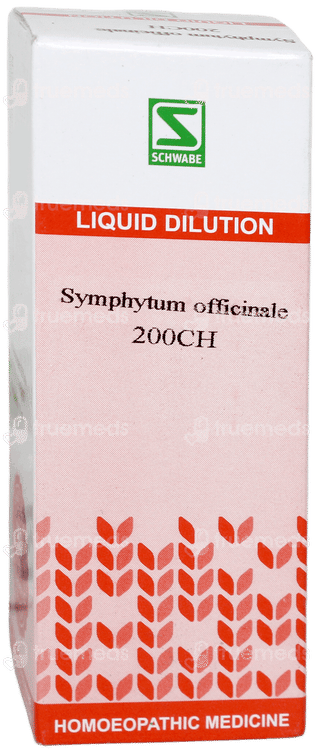 Dr Willmar Symphytum Officinale 200 Ch Dilution 30 ML