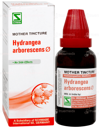 Dr Willmar Schwabe Hydrangea Arborescens Q Mother Tincture 30ml