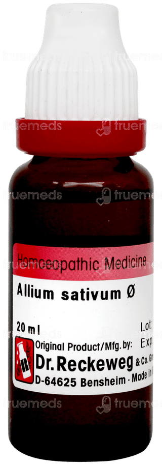 Dr Reckeweg Allium Sativum Q Mother Tincture 20ml